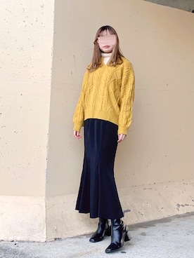 ねこさん(レディース・158cm)の冬コーディネート