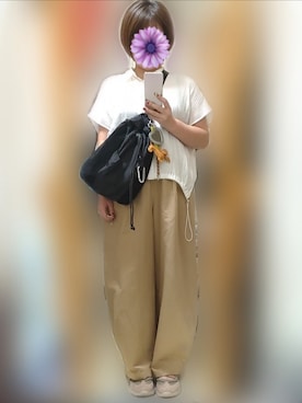 「アイテム（ピアス（両耳用））」を使った、NE/158cmさん（レディース・158cm）の秋コーディネート