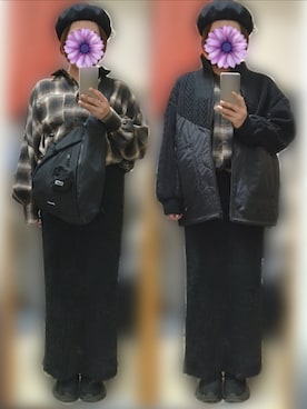 「アイテム（アクセサリー、その他）」を使った、NE/158cmさん（レディース・158cm）の冬コーディネート