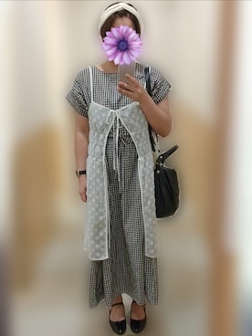 「ヘアバンド」｜NE/158cmさん（レディース・158cm）の夏コーディネート