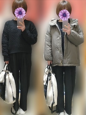 「アイテム（アクセサリー）」を使った、NE/158cmさん（レディース・158cm・30代）の冬コーディネート