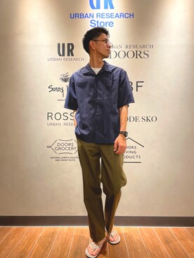 シマブクロさん(メンズ・180cm)の夏コーディネート
