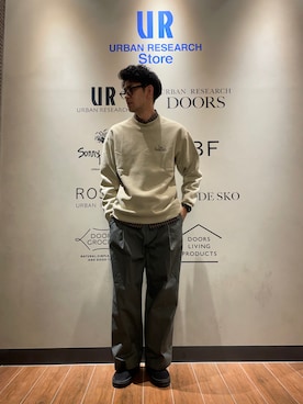 シマブクロさん（メンズ・180cm）の秋コーディネート