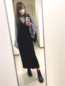 「gu」｜❥❥❥ iaさん（レディース・170cm）の春コーディネート