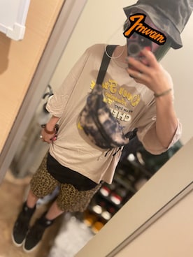 「アイテム（チノパンツ、その他）」を使った、あるてまさん（レディース・158cm）の夏コーディネート