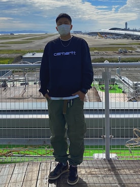 hassyさんの（Carhartt WIP | カーハートダブリューアイピー）を使ったコーディネート