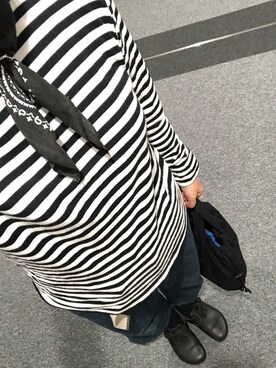 「tricot COMME des GARCONS（トリココムデギャルソン）のアイテム（パンツ）」を使った、lovely green heartさん（レディース・153cm）の夏コーディネート