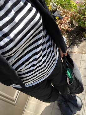 「tricot COMME des GARCONS（トリココムデギャルソン）のアイテム（パンツ）」を使った、lovely green heartさん（レディース・153cm）の夏コーディネート