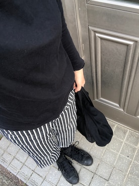 「tricot COMME des GARCONS（トリココムデギャルソン）のアイテム（パンツ）」を使った、lovely green heartさん（レディース・153cm）の秋コーディネート