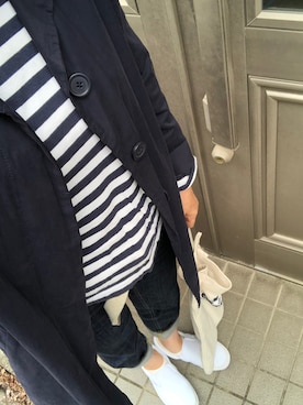 「GEVAERT（ゲバルト）のアイテム」を使った、lovely green heartさん（レディース・153cm）の秋コーディネート