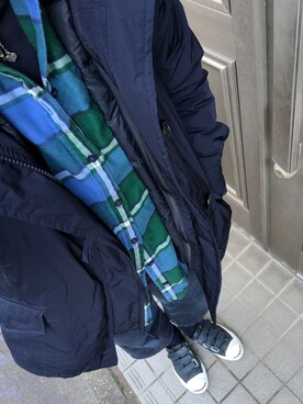 「tricot COMME des GARCONS（トリココムデギャルソン）のアイテム（パンツ）」を使った、lovely green heartさん（レディース・153cm）の冬コーディネート