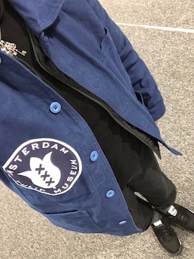 「BEAMS BOY（ビームスボーイ）のアイテム（その他アウター）」を使った、lovely green heartさん（レディース・153cm）の冬コーディネート