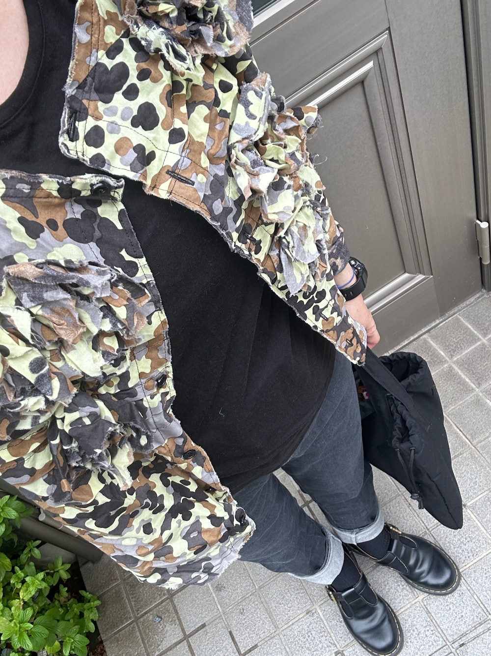 tricot COMME des GARCONS ノーカラージャケット tricot COMME des