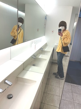「黄色コーデ」｜ゆうまっちさん（メンズ・167cm）の春コーディネート