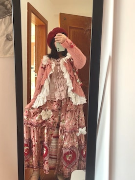 PINK HOUSE（ピンクハウス）の「メリーストロベリースカート