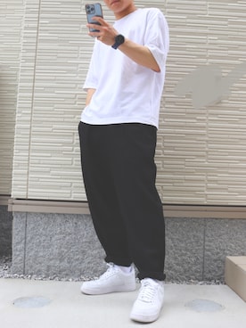 「MARC JACOBS（マークジェイコブス）のアイテム（腕時計）」を使った、熱田佐武さん（メンズ・170cm）の夏コーディネート