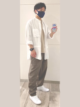 熱田佐武さん（メンズ・170cm）の秋コーディネート