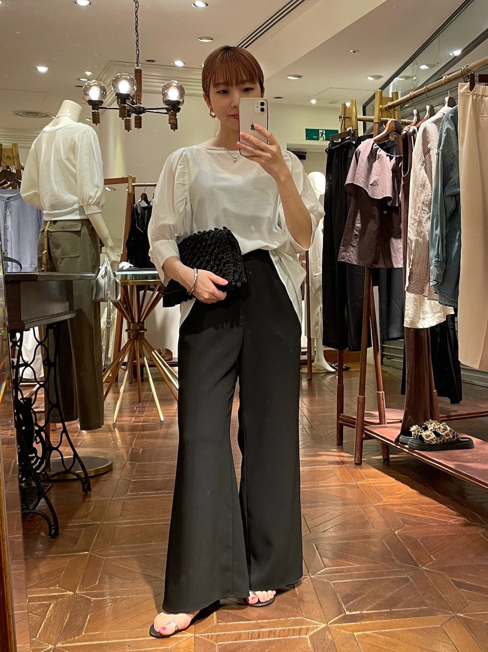 LOUNGEDRESS（ラウンジドレス）の「シアーパフブラウス（シャツ