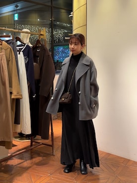 「アイテム（ワンピース/ドレス）」を使った、IRIE REIKO🃏さん（レディース・154cm・30代）の冬コーディネート