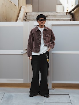 Jamさん（メンズ・175cm）の冬コーディネート