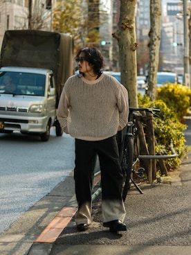 Jamさん（メンズ・175cm）の冬コーディネート