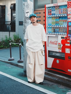 Jamさん(メンズ・175cm)の夏コーディネート