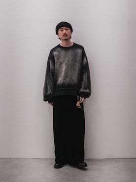 「アイテム（スウェット）」を使った、Jamさん（メンズ・175cm・30代）の冬コーディネート