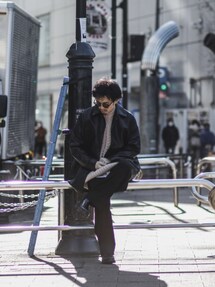 Lui's（ルイス）の「レザーカーコート 21aw（ブルゾン）」 - WEAR