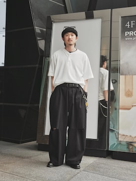 Jamさん(メンズ・175cm)の夏コーディネート