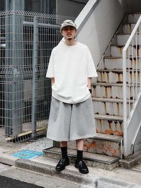 「CPH（シーピーエイチ）のアイテム」を使った、Jamさん（メンズ・175cm）の春コーディネート