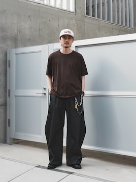 「CPH（シーピーエイチ）のアイテム」を使った、Jamさん（メンズ・175cm）の春コーディネート