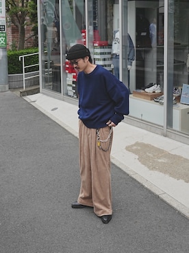 「クロップド丈」｜Jamさん（メンズ・175cm）の秋コーディネート