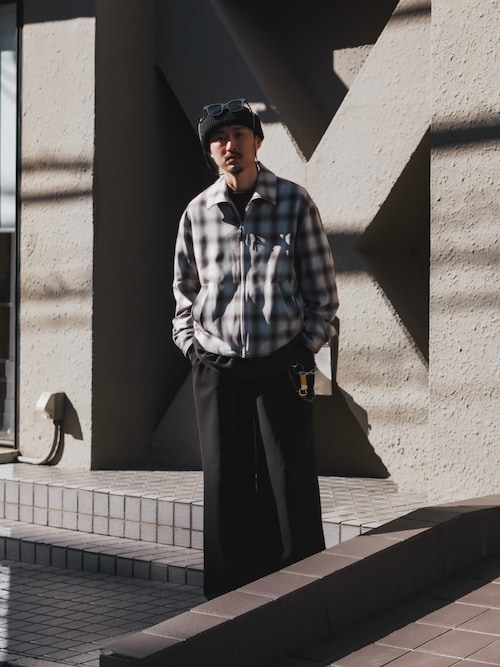 Lui's（ルイス） スラックス ダブルクロス2タックワイドスラックス