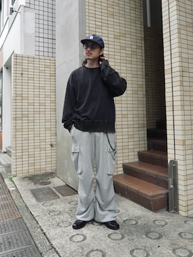 「Lui's（ルイス）のアイテム」を使った、Jamさん（メンズ・175cm）の夏コーディネート