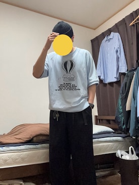 「GU（ジーユー）のアイテム」を使った、ギバンさん（メンズ・162cm）の夏コーディネート