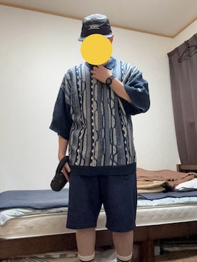 「アイテム（トップス）」を使った、ギバンさん（メンズ・162cm）の秋コーディネート