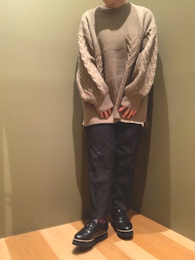 おかださん(レディース・159cm)の冬コーディネート