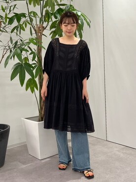 「JILL STUART（ジルスチュアート）のアイテム（ワンピース）」を使った、JILLSTUARTさん（レディース・158cm）の夏コーディネート