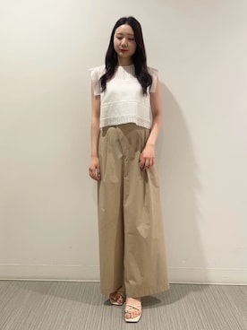 「JILL STUART（ジルスチュアート）のアイテム」を使った、JILLSTUARTさん（レディース・163cm）の夏コーディネート