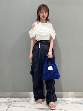 「アイテム（パンツ）」を使った、JILLSTUARTさん（レディース）の春コーディネート