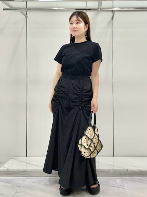 JILL STUART 立体織らり生地　ふんわりギャザースカート JILL STUART 立体織らり生地 ふんわりギャザースカート - メルカリ