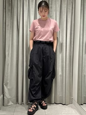 「JILL STUART（ジルスチュアート）のアイテム（Tシャツ/カットソー）」を使った、JILLSTUARTさん（レディース・164cm）の夏コーディネート