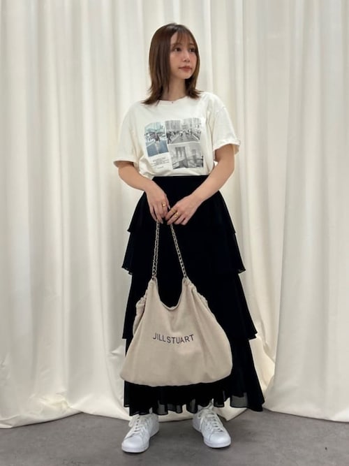 JILLSTUART チェーンロゴトートバッグ 