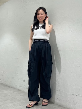 「JILL STUART（ジルスチュアート）のアイテム（パンツ）」を使った、JILLSTUARTさん（レディース・152cm）の春コーディネート