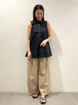 「JILL STUART（ジルスチュアート）のアイテム」を使った、JILLSTUARTさん（レディース・166cm）の夏コーディネート
