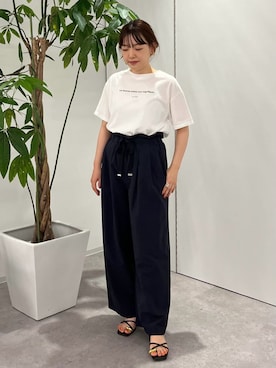 「JILL STUART（ジルスチュアート）のアイテム（パンツ）」を使った、JILLSTUARTさん（レディース・158cm）の夏コーディネート
