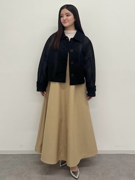 「アイテム（その他アウター）」を使った、JILLSTUARTさん（レディース・157cm）の夏コーディネート