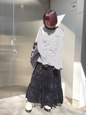 merry jenny 新宿店さん（レディース・153cm）の春コーディネート