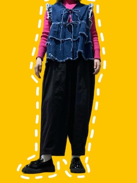 「clear（クリア）のアイテム（トップス）」を使った、さくさくさん（レディース・159cm）の春コーディネート