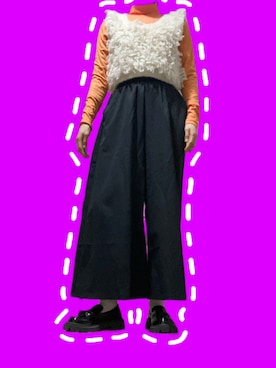 「SHOO・LA・RUE（シューラルー）のアイテム（トップス、オレンジ系）」を使った、みぃさん（レディース・159cm）の春コーディネート